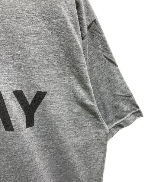 US ARMY（ユーエスアーミー）US ARMY (ユーエスアーミー) プリントカットソー グレー サイズ:Lの古着・服飾アイテム