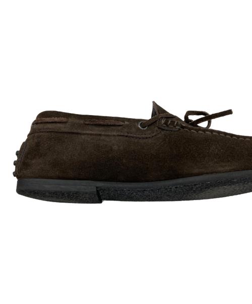 TOD'S（トッズ）TOD'S (トッズ) スウェードドライビングシューズ ブラウン サイズ:7の古着・服飾アイテム