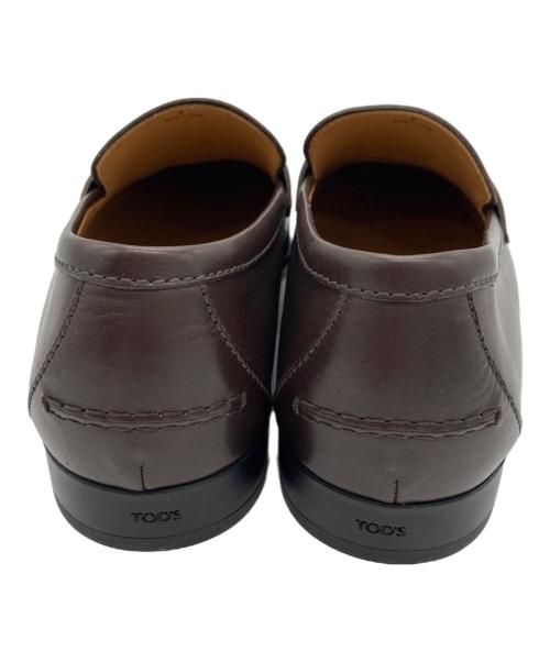 TOD'S（トッズ）TOD'S (トッズ) コインローファー ブラウン サイズ:7の古着・服飾アイテム