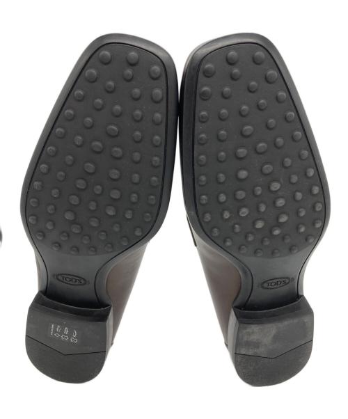 TOD'S（トッズ）TOD'S (トッズ) コインローファー ブラウン サイズ:7の古着・服飾アイテム