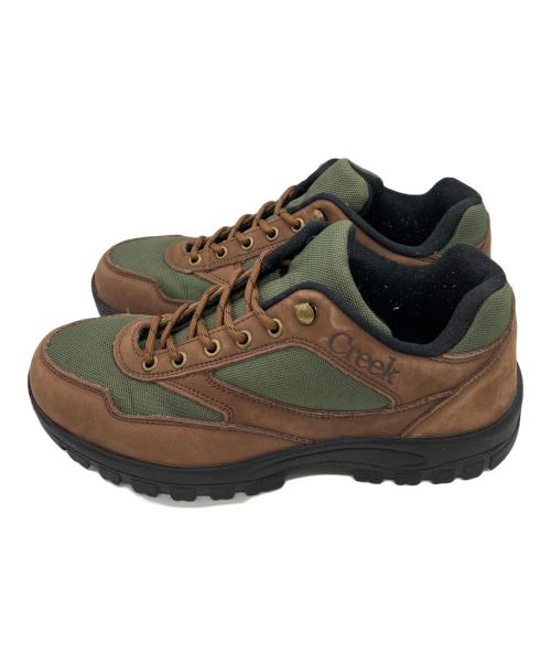 Creek Angler's Device（クリークアングラーズデヴァイス）Creek Angler's Device (クリークアングラーズデヴァイス) ONTARIO グリーン×ブラウン サイズ:25.5の古着・服飾アイテム