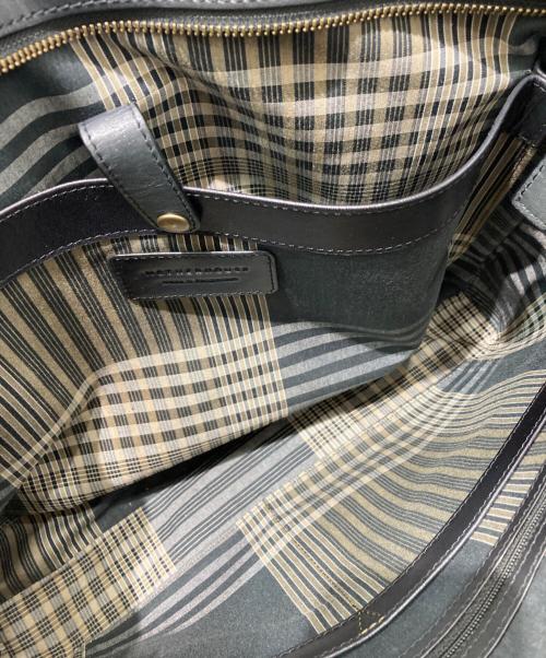 MOTHERHOUSE（マザーハウス）MOTHERHOUSE (マザーハウス) アンティークレザートートバッグ ブラックの古着・服飾アイテム