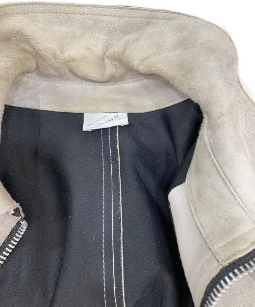 SIMPTI（シンプティ）SIMPTI (シンプティ) スエードレザージャケット ベージュ サイズ:Sの古着・服飾アイテム