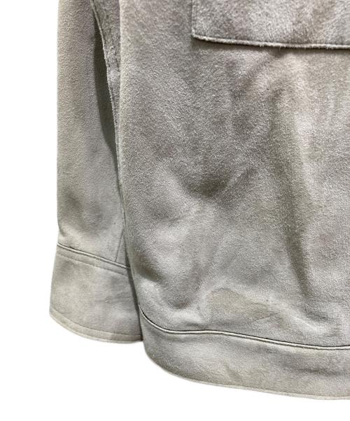 SIMPTI（シンプティ）SIMPTI (シンプティ) スエードレザージャケット ベージュ サイズ:Sの古着・服飾アイテム