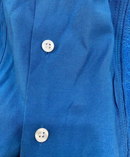 SILAS（サイラス）SILAS (サイラス) GUAYABERA S/S SHIRT スカイブルー サイズ:Mの古着・服飾アイテム