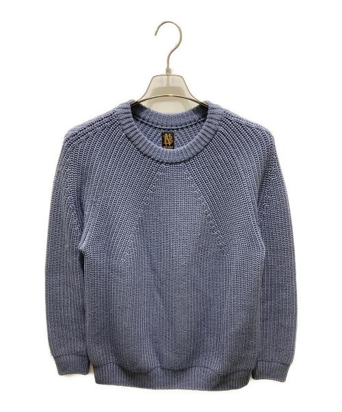 BATONER（バトナ―）BATONER (バトナ―) シグネチャークルーネックニット スカイブルー サイズ:1の古着・服飾アイテム