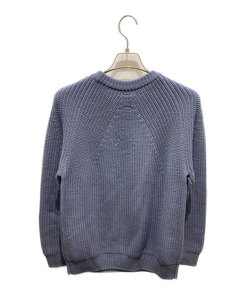 BATONER（バトナ―）BATONER (バトナ―) シグネチャークルーネックニット スカイブルー サイズ:1の古着・服飾アイテム