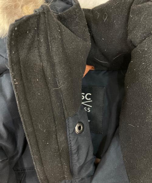OSC CROSS（オーエスシー クロス）OSC CROSS (オーエスシー クロス) ダウンジャケット ブラック サイズ:XSの古着・服飾アイテム