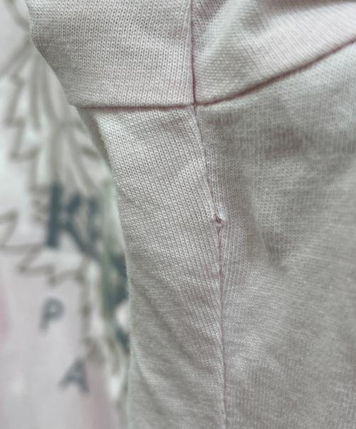 KENZO（ケンゾー）KENZO (ケンゾー) プリントカットソー ピンク サイズ:Sの古着・服飾アイテム