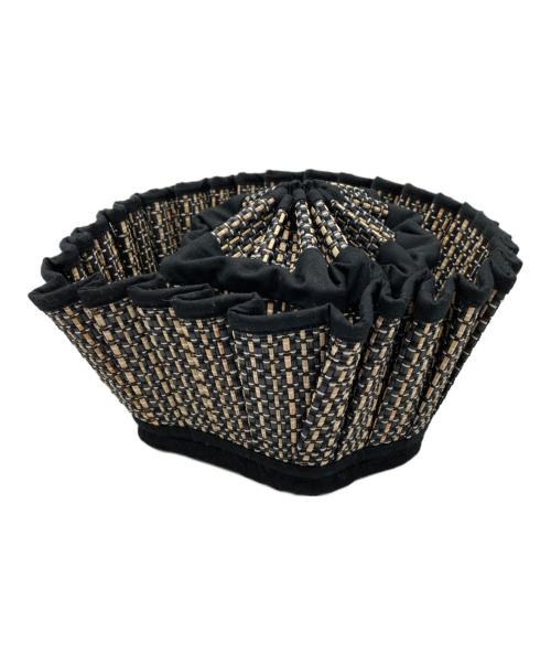 Lorna Murray（ローナマーレイ）Lorna Murray (ローナマーレイ) カプリハット ブラックの古着・服飾アイテム