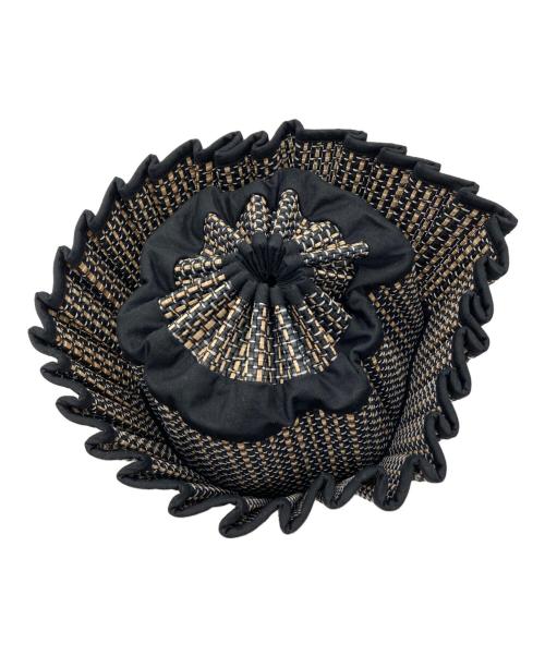 Lorna Murray（ローナマーレイ）Lorna Murray (ローナマーレイ) カプリハット ブラックの古着・服飾アイテム