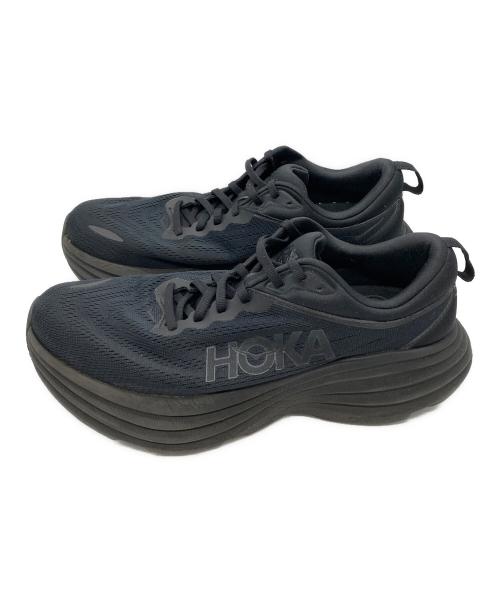 HOKAONEONE（ホカオネオネ）HOKAONEONE (ホカオネオネ) BONDI 8 WIDE　1127953 ブラック サイズ:26.5の古着・服飾アイテム