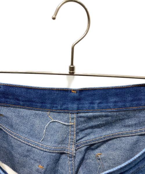 PLAINPOCKET（プレインポケッツ）PLAINPOCKET (プレインポケッツ) フレアデニムパンツ　＃ JC.PENNEY Scovill zip ブルー サイズ:33の古着・服飾アイテム