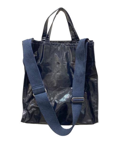 A.P.C.（アーペーセー）A.P.C. (アーペーセー) 2WAYトートバッグ　COETO H61318　cabas recuperation 21A ネイビーの古着・服飾アイテム