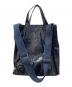 A.P.C. (アーペーセー) 2WAYトートバッグ　COETO H61318　cabas recuperation 21A ネイビー：13000円