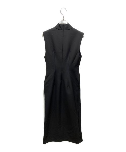 Snidel（スナイデル）Snidel (スナイデル) 金ボタンジレワンピ　SWFO244242 ブラックの古着・服飾アイテム