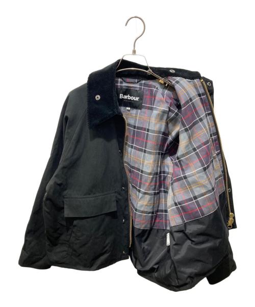 Barbour（バブアー）Barbour (バブアー) BORROWDALE ショートブルゾンジャケット  251MCAS102　 FREAKS STORE 別注 ブラック サイズ:34の古着・服飾アイテム