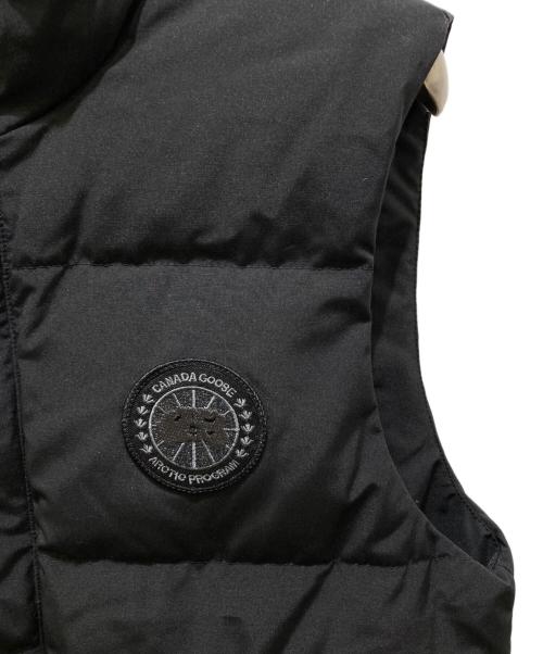 CANADA GOOSE（カナダグース）CANADA GOOSE (カナダグース) FREESTYLE CREW VEST ブラック サイズ:Mの古着・服飾アイテム