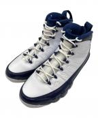 NIKEナイキ）の古着「AIR JORDAN 9 RETRO　302370-145」｜ホワイト