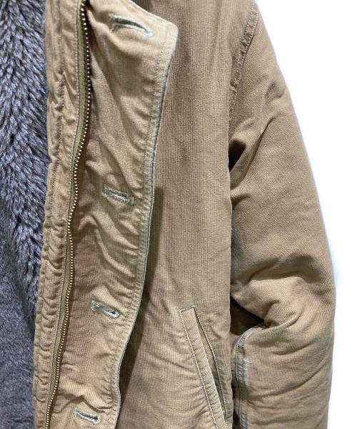 PEANUTS（ピーナッツ）PEANUTS (ピーナッツ) BUZZ RICKSON'S (バズリクソンズ) N-1 デッキジャケット カーキ サイズ:Lの古着・服飾アイテム