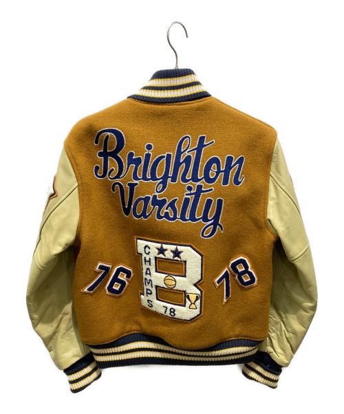 whitesville（ホワイツビル）whitesville (ホワイツビル) SET-IN WOOLMELTON AWARD JACKET オレンジ サイズ:38の古着・服飾アイテム