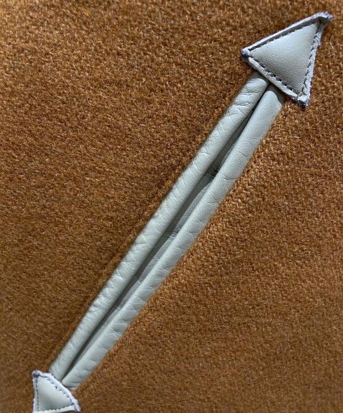 whitesville（ホワイツビル）whitesville (ホワイツビル) SET-IN WOOLMELTON AWARD JACKET オレンジ サイズ:38の古着・服飾アイテム