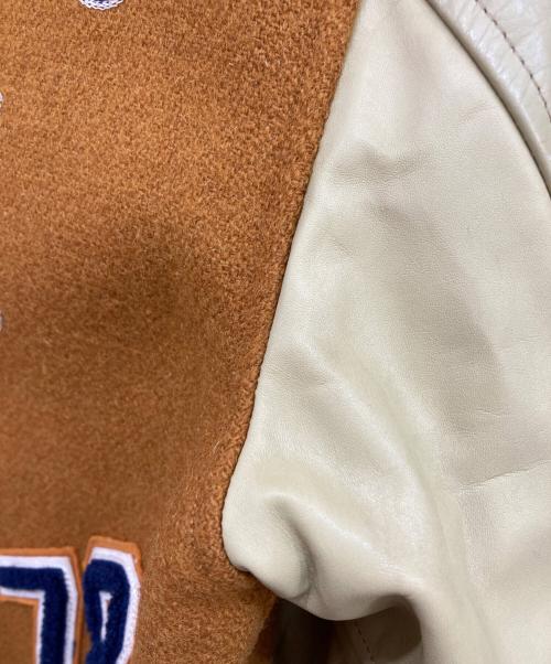 whitesville（ホワイツビル）whitesville (ホワイツビル) SET-IN WOOLMELTON AWARD JACKET オレンジ サイズ:38の古着・服飾アイテム