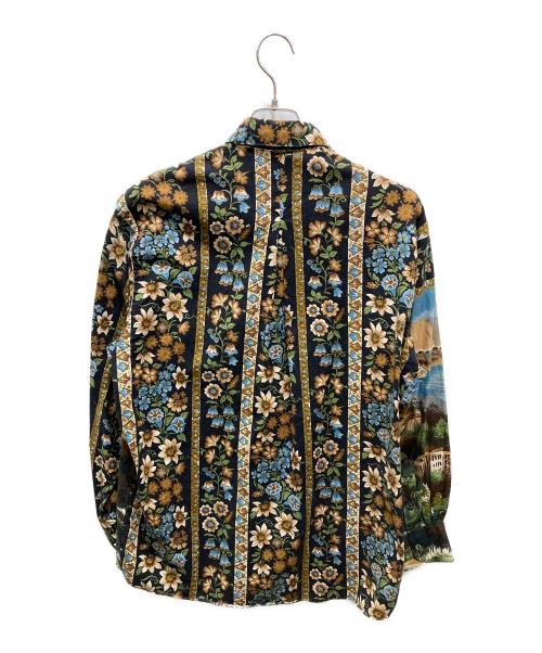 KENZO（ケンゾー）KENZO (ケンゾー) 総柄シャツ　3312-2046 ブラック サイズ:3の古着・服飾アイテム