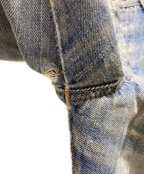 LEVI'S（リーバイス）LEVI'S (リーバイス) 66前期デニムパンツ　ボタン裏6 ポケットシングルステッチ スモールE 75年製 インディゴ サイズ:記載無しの為実寸参照の古着・服飾アイテム