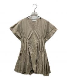 merlette（マーレット）の古着「BALLOU DRESS　3610300043」｜ベージュ