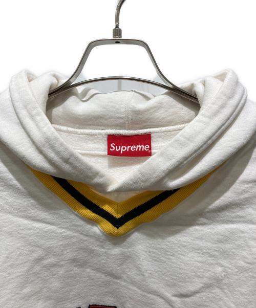 SUPREME（シュプリーム）Supreme (シュプリーム) hockey hooded sweatshirt ホワイト サイズ:Mの古着・服飾アイテム
