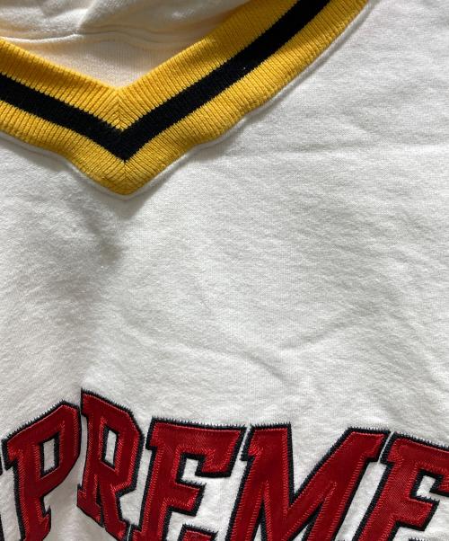 SUPREME（シュプリーム）Supreme (シュプリーム) hockey hooded sweatshirt ホワイト サイズ:Mの古着・服飾アイテム