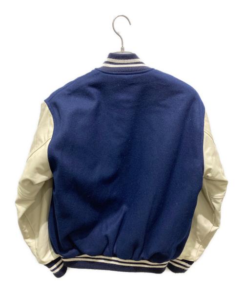 GAME CUSTON APPAREL（ゲームカスタムアパレル）GAME CUSTON APPAREL (ゲームカスタムアパレル) スタジャン ネイビー サイズ:Sの古着・服飾アイテム