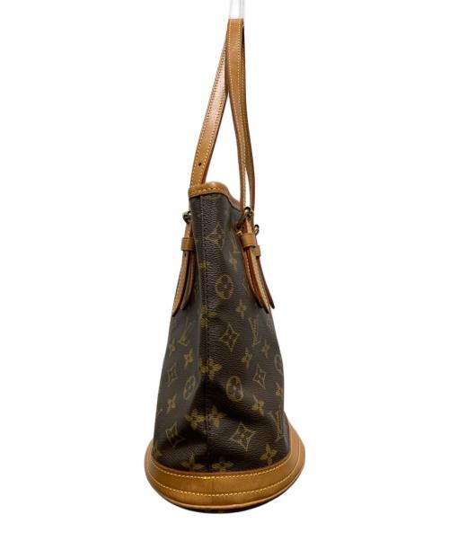 LOUIS VUITTON（ルイ ヴィトン）LOUIS VUITTON (ルイ ヴィトン) ショルダーバッグ　M42238 モノグラム バケットPM　VI0010 ブラウンの古着・服飾アイテム