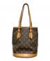 LOUIS VUITTON (ルイ ヴィトン) ショルダーバッグ　M42238 モノグラム バケットPM　VI0010 ブラウン：58000円
