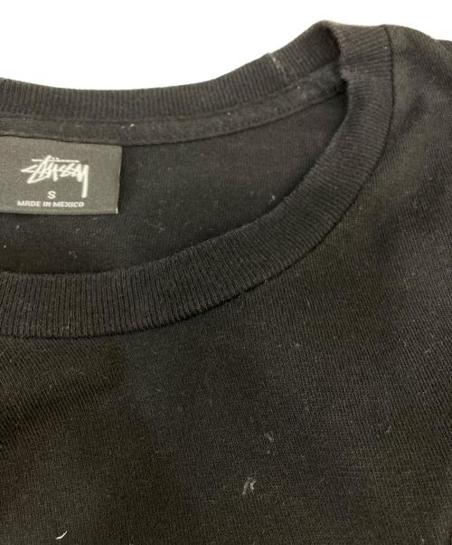 stussy（ステューシー）stussy (ステューシー) 花柄プリントTシャツ ブラック サイズ:Sの古着・服飾アイテム
