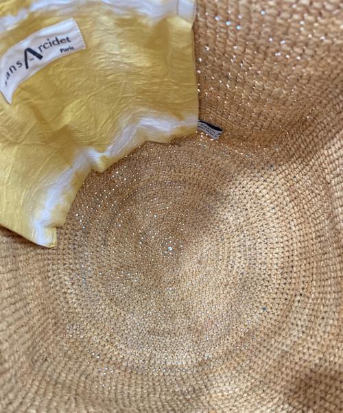 Sans-Arcidet（サン・アルシデ）Sans-Arcidet (サン・アルシデ) カゴバッグ ベージュの古着・服飾アイテム