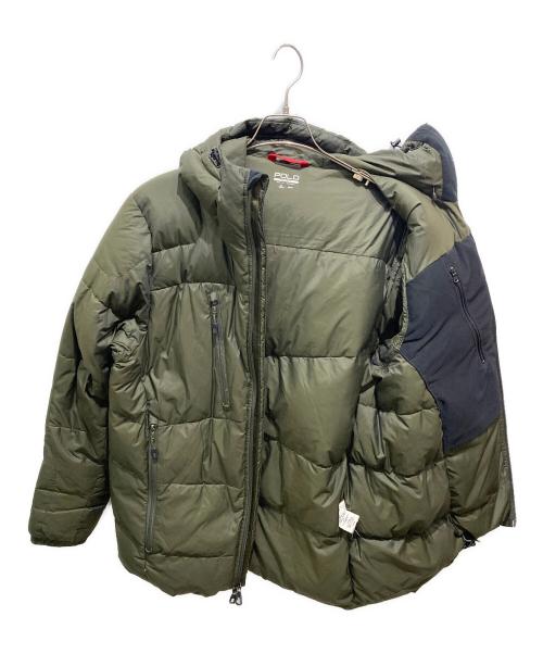 POLO SPORT（ポロスポーツ）POLO SPORT (ポロスポーツ) 750フィルパワー ダウンジャケット カーキ サイズ:Mの古着・服飾アイテム