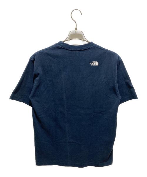 THE NORTH FACE（ザ ノース フェイス）THE NORTH FACE (ザ ノース フェイス) プリントカットソー ネイビー サイズ:Lの古着・服飾アイテム