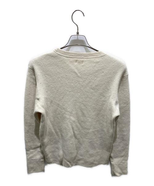 RHC Ron Herman（アールエイチシー ロンハーマン）RHC Ron Herman (アールエイチシー ロンハーマン) ウールワッフルニット ホワイト サイズ:Sの古着・服飾アイテム