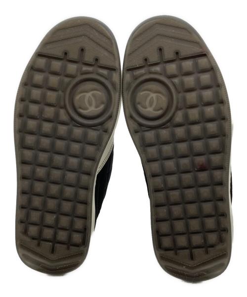 CHANEL（シャネル）CHANEL (シャネル) ココマークローカットスニーカー　G39802 ブラック サイズ:39の古着・服飾アイテム