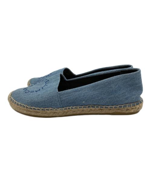 STELLA McCARTNEY（ステラマッカートニー）STELLA McCARTNEY (ステラマッカートニー) エスパドリーユ インディゴ サイズ:38の古着・服飾アイテム