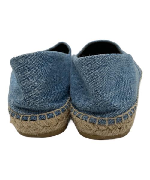 STELLA McCARTNEY（ステラマッカートニー）STELLA McCARTNEY (ステラマッカートニー) エスパドリーユ インディゴ サイズ:38の古着・服飾アイテム