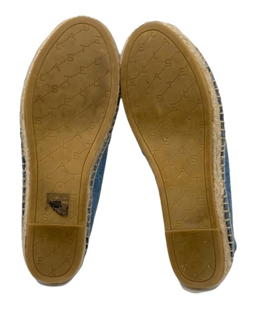 STELLA McCARTNEY（ステラマッカートニー）STELLA McCARTNEY (ステラマッカートニー) エスパドリーユ インディゴ サイズ:38の古着・服飾アイテム