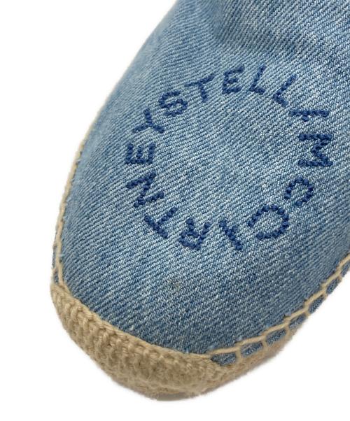 STELLA McCARTNEY（ステラマッカートニー）STELLA McCARTNEY (ステラマッカートニー) エスパドリーユ インディゴ サイズ:38の古着・服飾アイテム