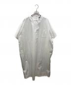mizuiro-indミズイロインド）の古着「プルオーバーワンピース」｜ホワイト