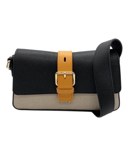 FURLA（フルラ）FURLA (フルラ) ショルダーバッグ　Althea ブラック×ホワイトの古着・服飾アイテム