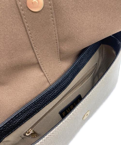 FURLA（フルラ）FURLA (フルラ) ショルダーバッグ　Althea ブラック×ホワイトの古着・服飾アイテム