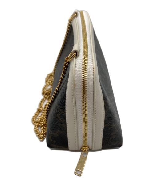 CELINE（セリーヌ）CELINE (セリーヌ) チェーンクラッチバッグ　U-SD-3260 ブラックの古着・服飾アイテム