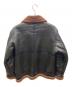 ALPHA (アルファ) フェイクムートンジャケット ブラウン サイズ:M：10000円